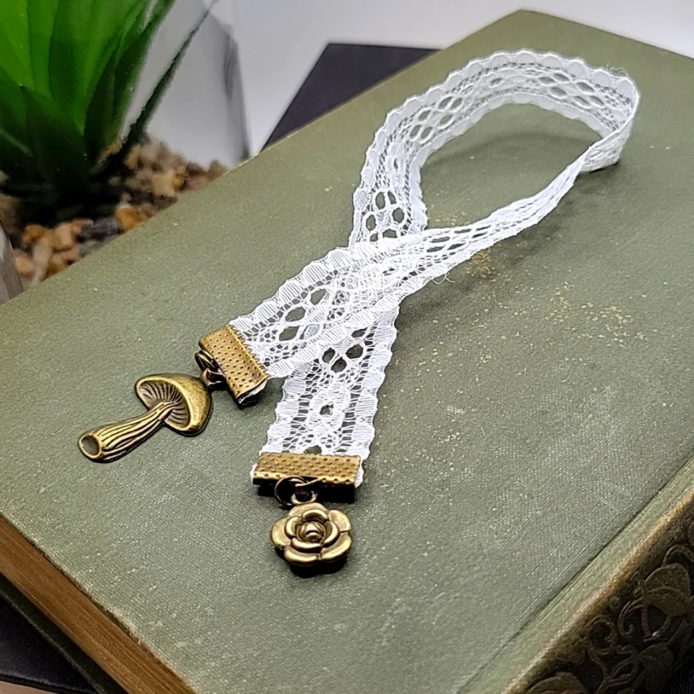 2/$12 mushroom bookmark